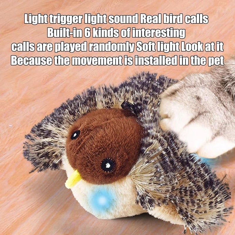 لعبة قطط تفاعلية Flappy Bird مع نعناع قطط وصافرة لتمارين القطط المنزلية - Image 3